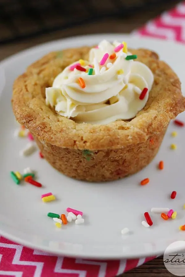 Birthday Cookie Cups