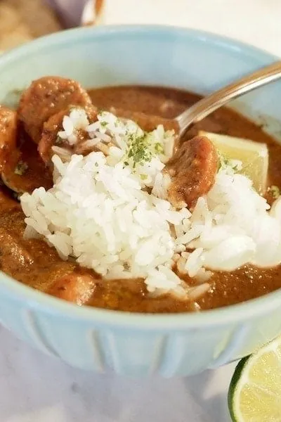 Black Bean and Sausage Soup (Vegetarian Option)
