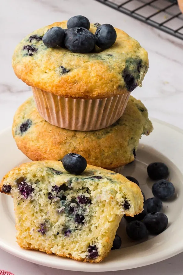 Blueberry Pancake Mix Muffins