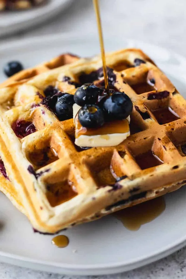 Blueberry Waffles