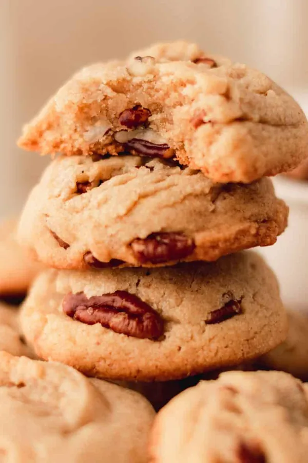 Brown Butter Pecan Spice Cookies