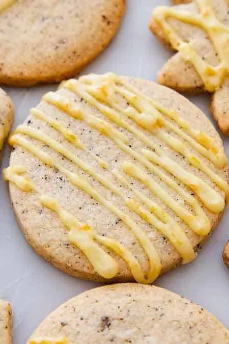 Browned Butter-Earl Grey Cookies