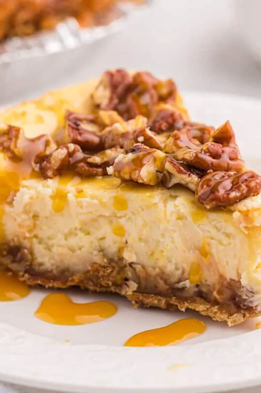 Caramel Pecan Cheesecake