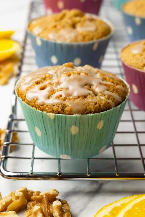 Carrot cake muffins