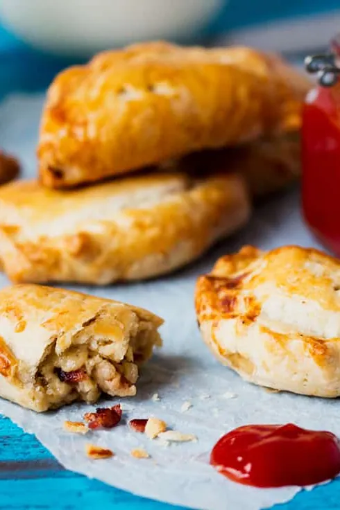 Cheese and Bacon Hand Pies