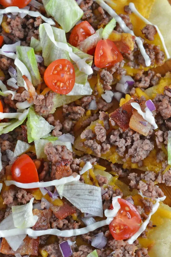 Cheeseburger Pizza