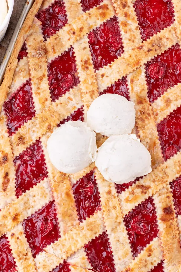 Cherry Slab Pie