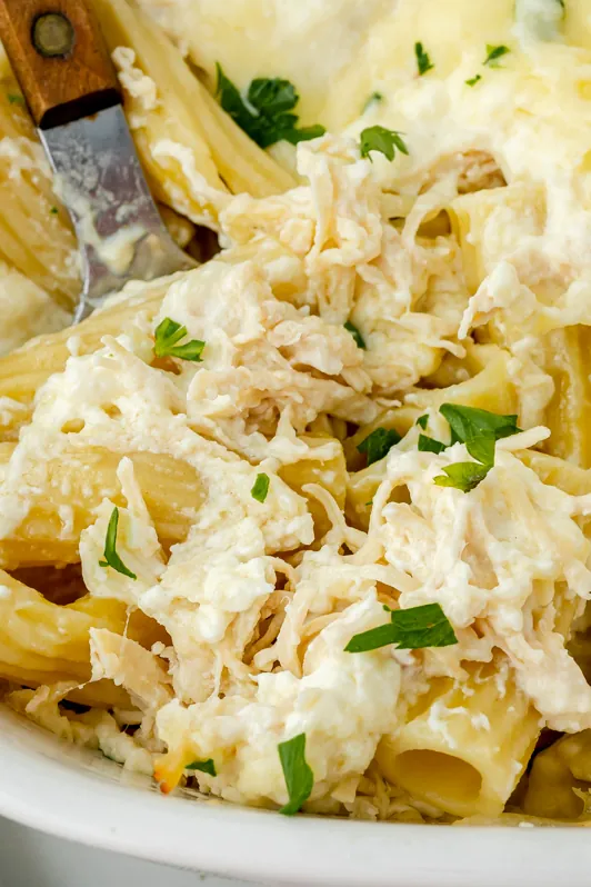 Chicken Alfredo Bake