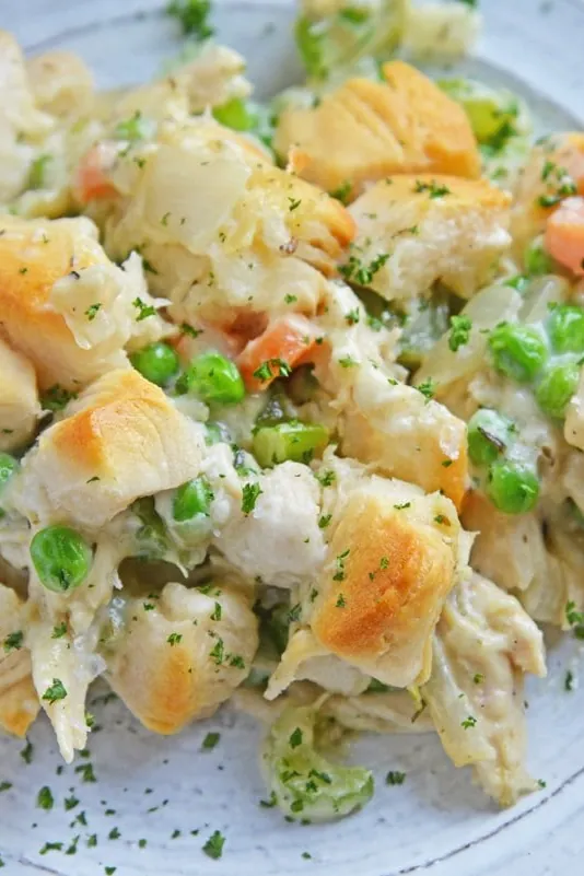 Chicken Pot Pie Casserole
