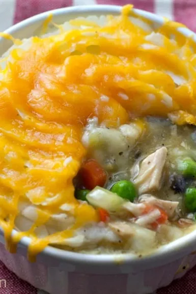 Chicken Pot Pies With Potatoes