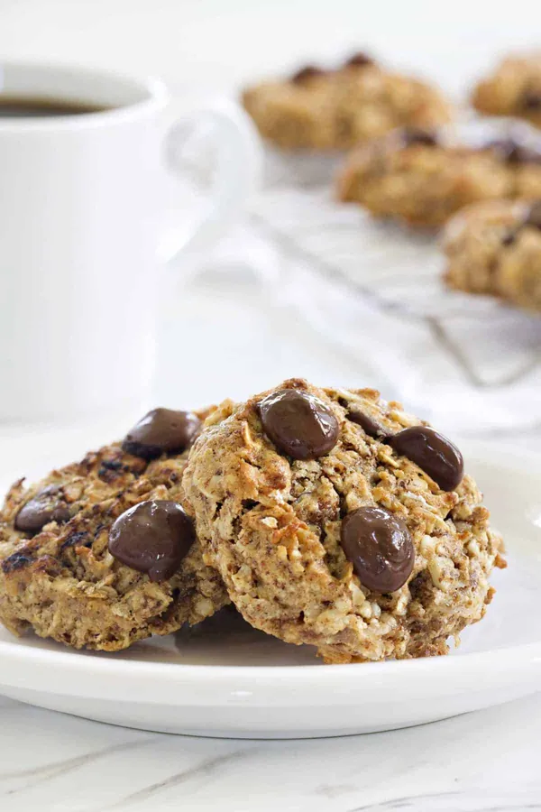 Chocolate Almond Breakfast Cookies