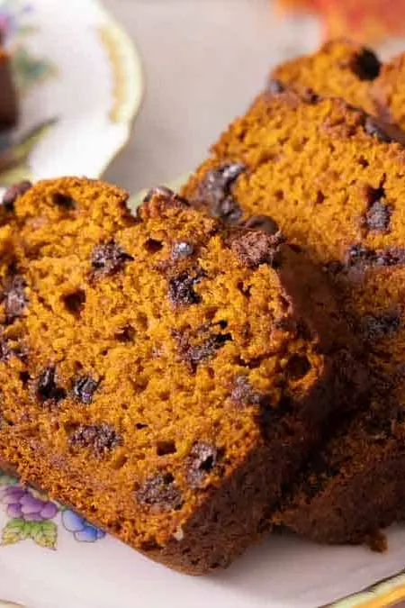 Chocolate Chip Pumpkin Bread