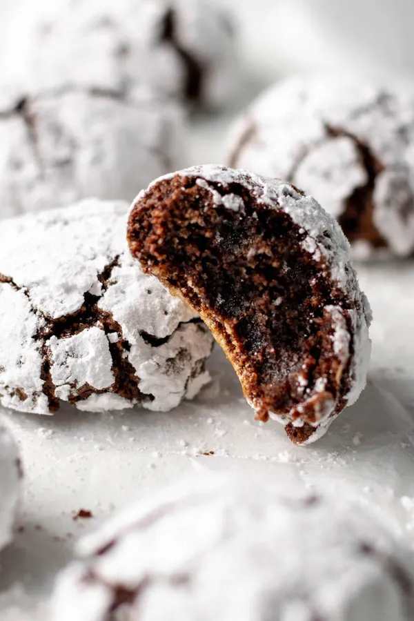 Chocolate Espresso Amaretti Cookies
