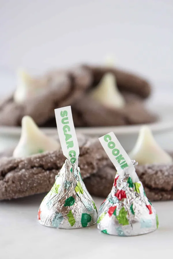 Chocolate Kiss Cookies