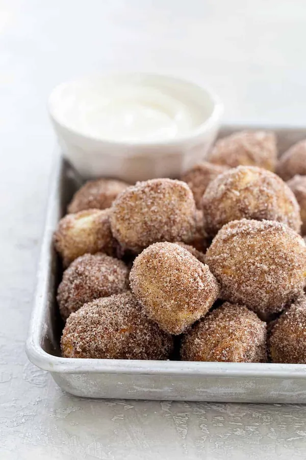 Cinnamon Sugar Soft Pretzel Bites