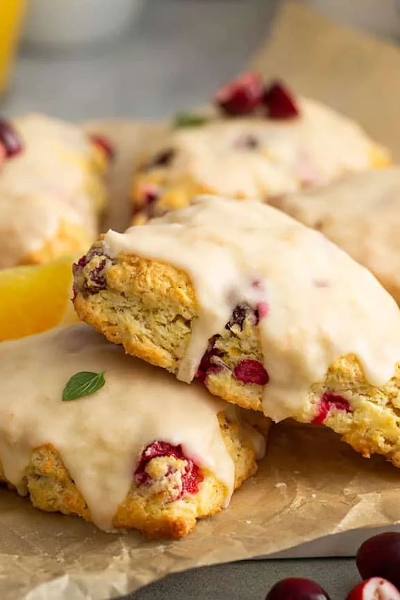 Cranberry Orange Scones