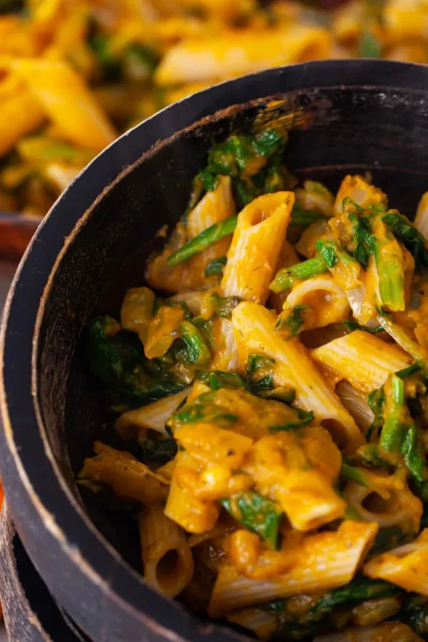 Creamy Vegan Pumpkin Pasta