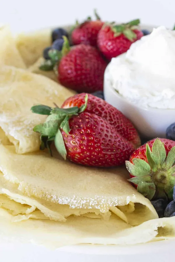 Crepes Using Pancake Mix