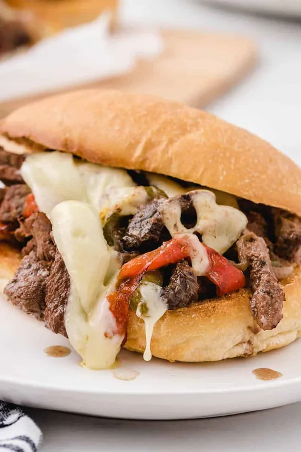 Crockpot Philly Cheesesteak