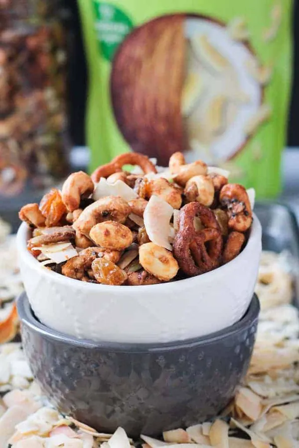 Crunchy Thai Inspired Homemade Trail Mix