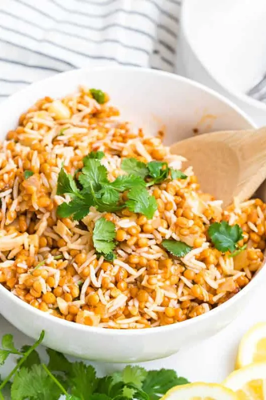 Curried Lentil Rice