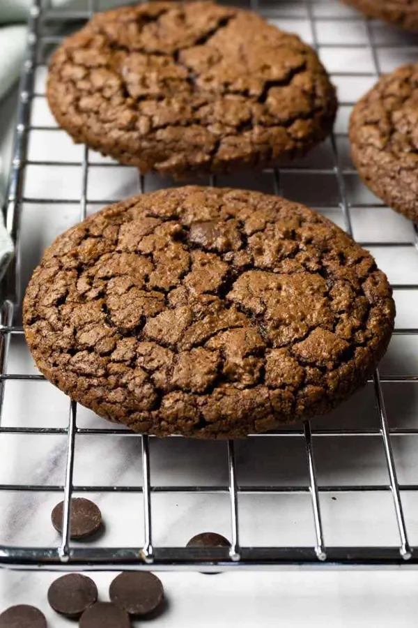 Double chocolate cookies