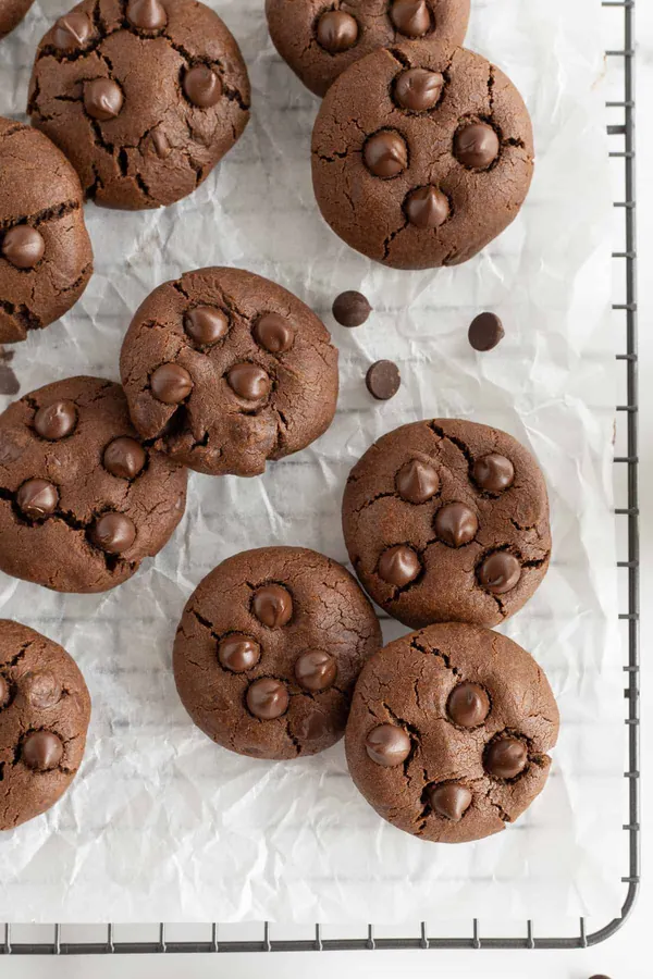 Double Chocolate Cookies