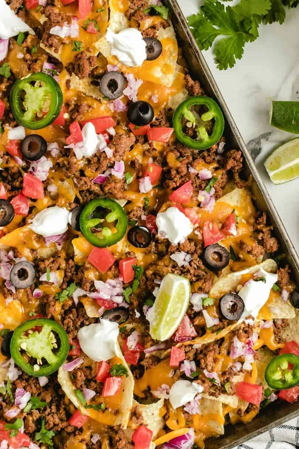 Easy Sheet Pan Nachos
