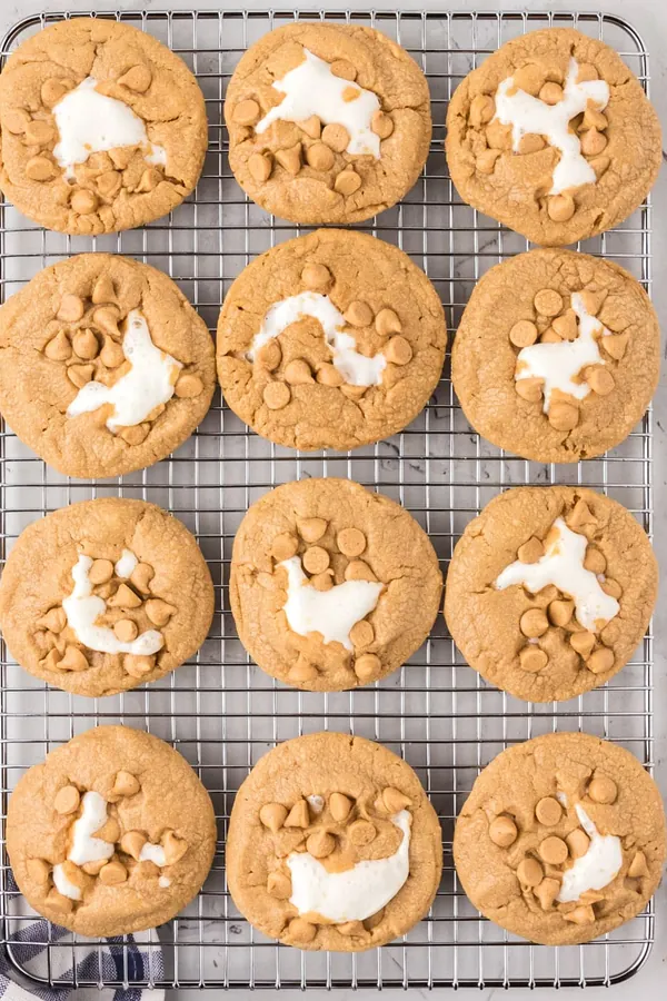 Fluffernutter Cookies