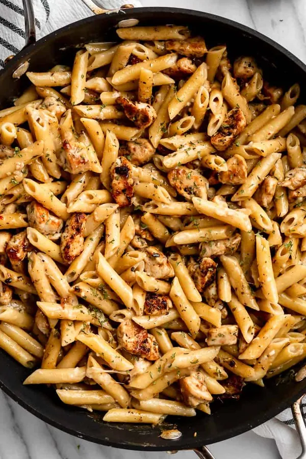 Garlic Chicken Pasta