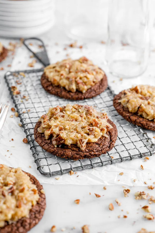 German Chocolate Cookies