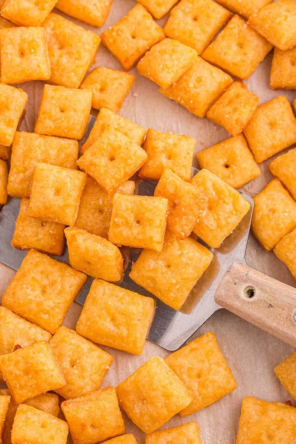 Homemade Cheeze-Its