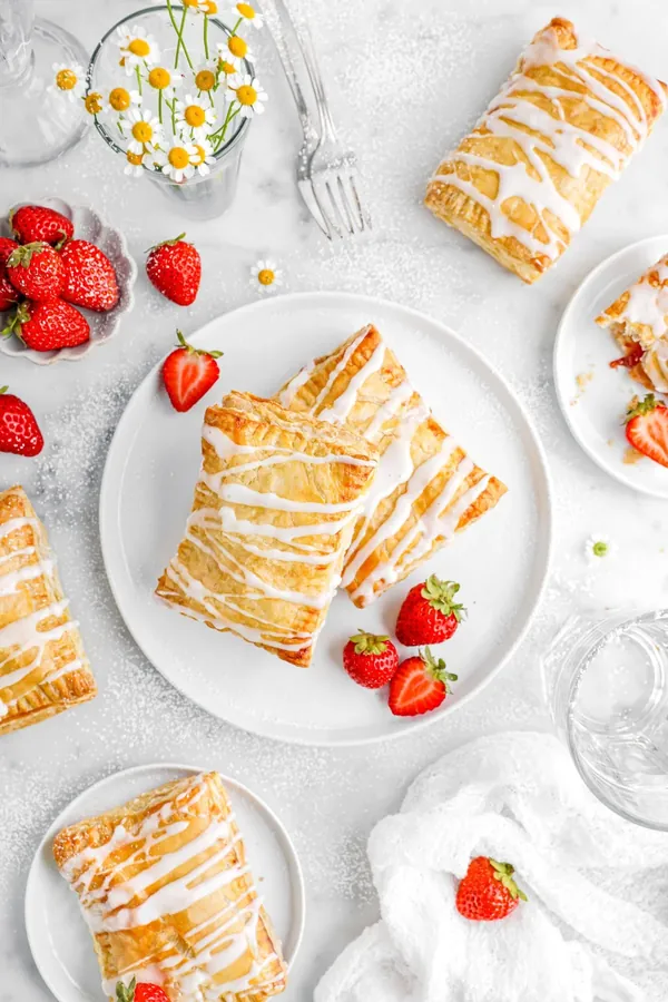 Homemade Strawberry Toaster Strudel