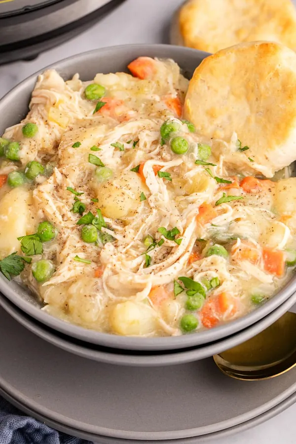 Instant Pot Chicken Pot Pie
