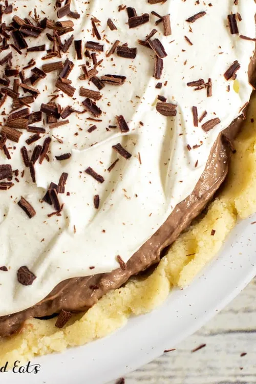 Keto Chocolate Pudding Pie