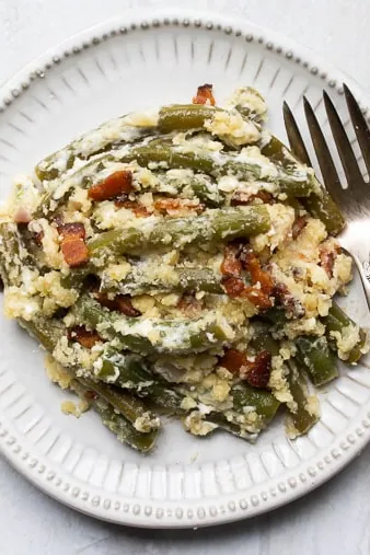 Keto Green Bean Casserole