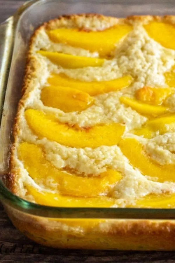 Keto Peach Cobbler