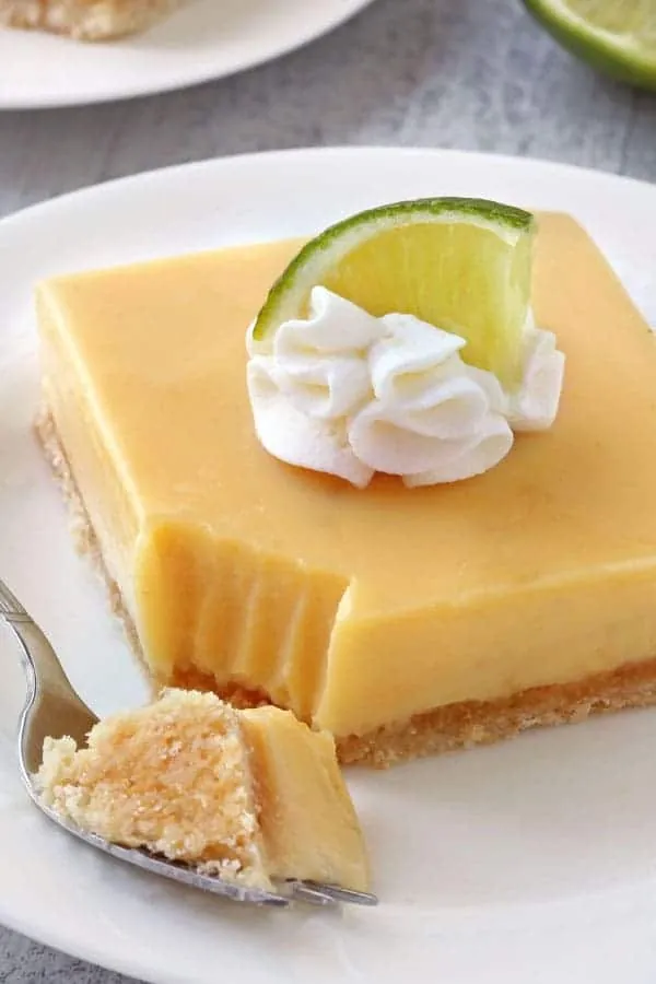 Key Lime Pie Bars