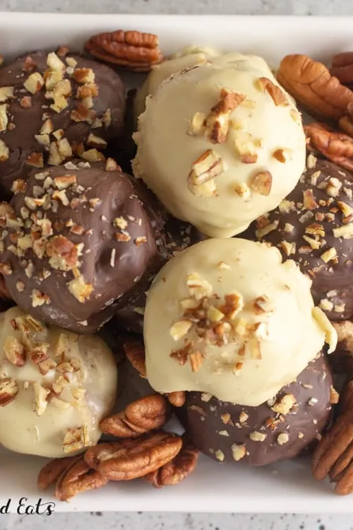 Low Carb Pecan Pie Truffles