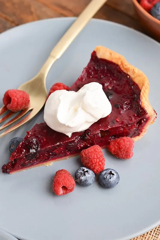 Mixed Berry Pie