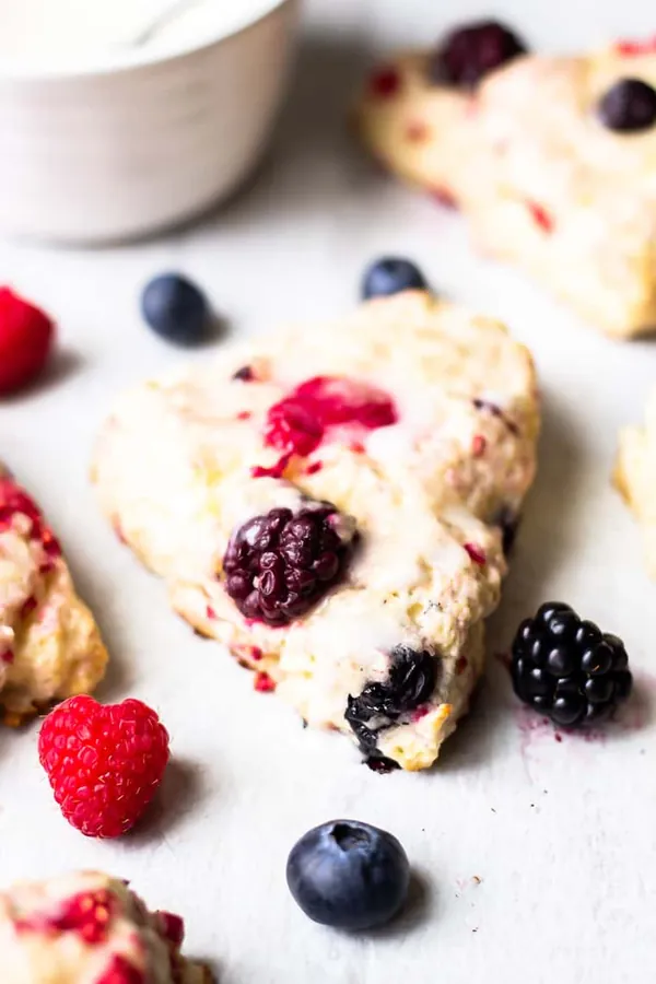 Mixed Berry Scones