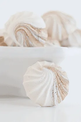 Mocha Meringue Cookies