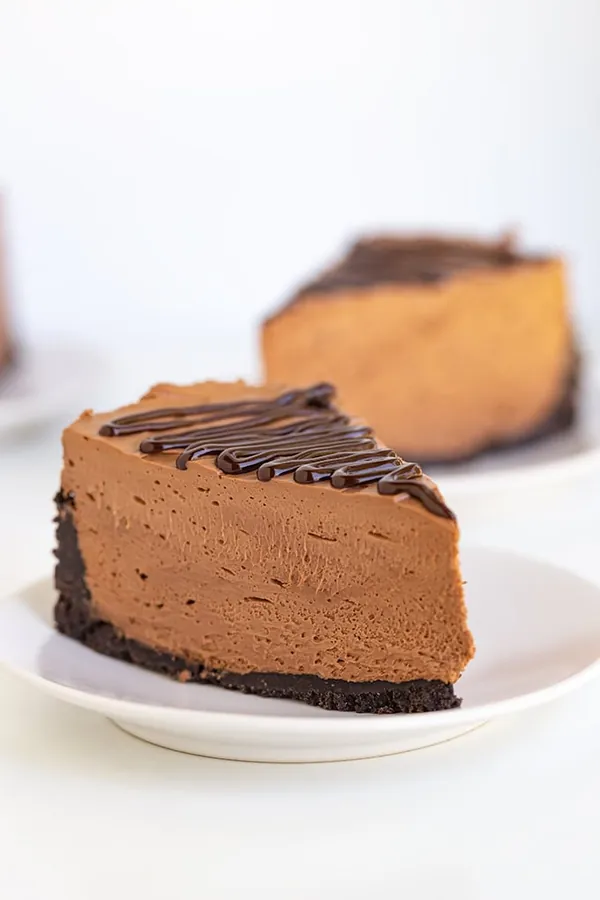 No Bake Chocolate Cheesecake