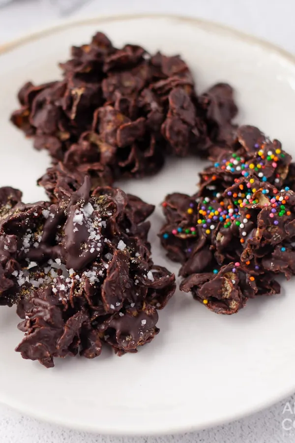No Bake Cornflake Cookies