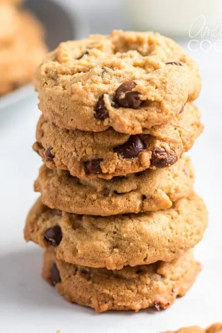 Peanut Butter Oatmeal Chocolate Chip Cookies