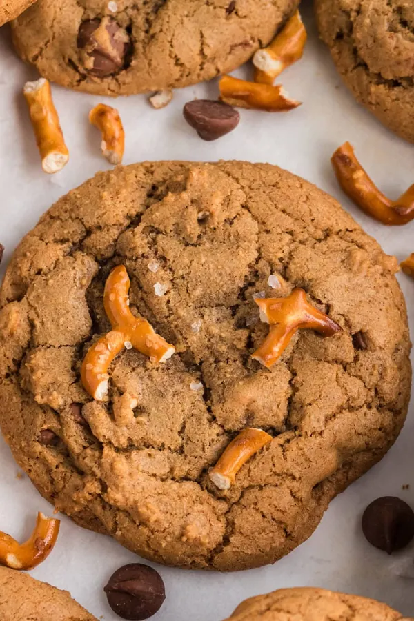 Pretzel Chocolate Chip Cookies