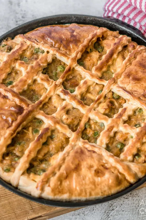 Pumpkin Chicken Pot Pie