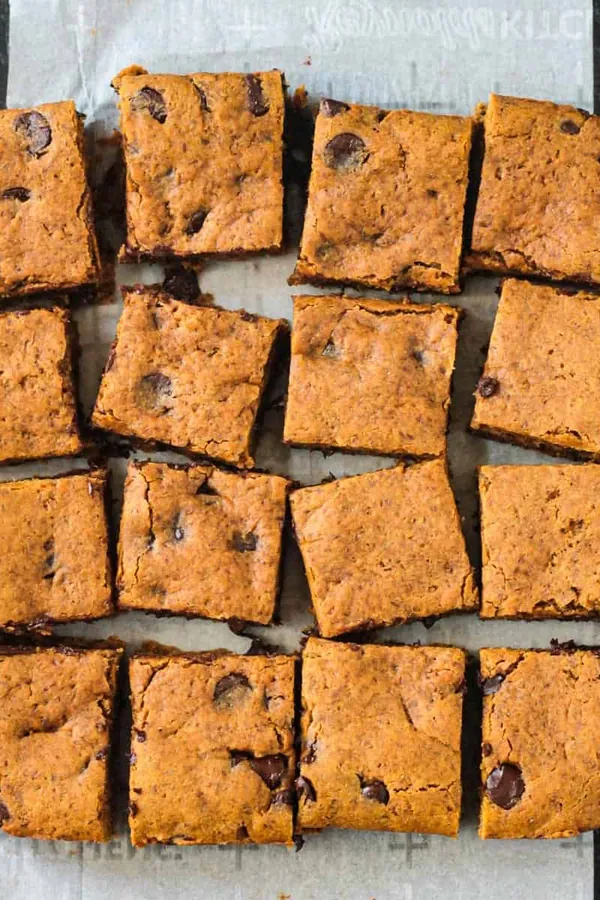 Pumpkin Chocolate Chip Bars