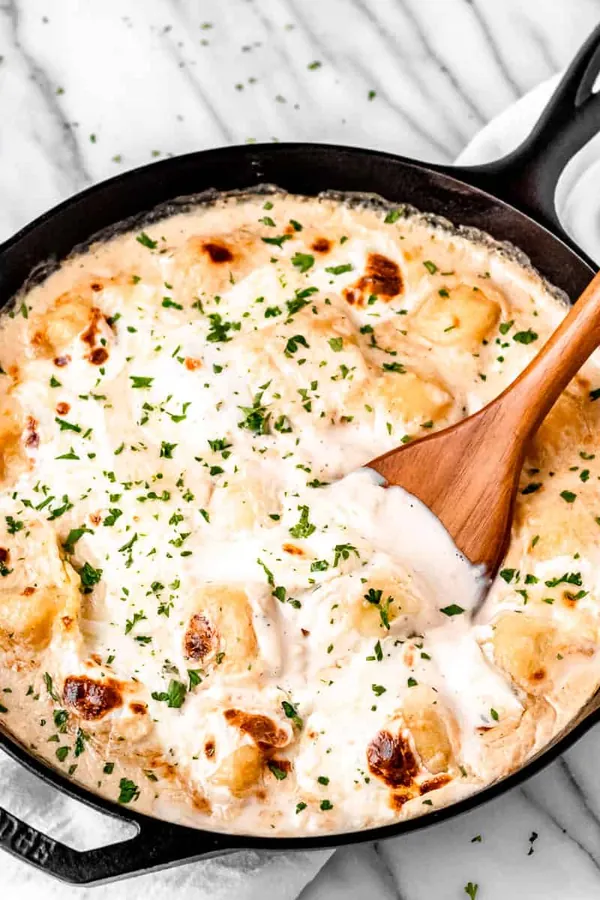 Ravioli Alfredo Casserole