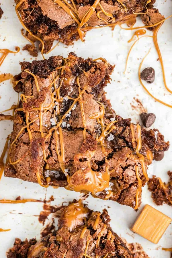 Salted Caramel Brownies